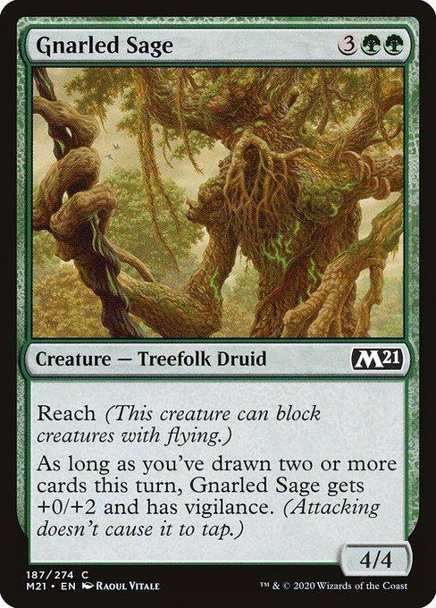 Gnarled Sage - Core Set 2021 #187