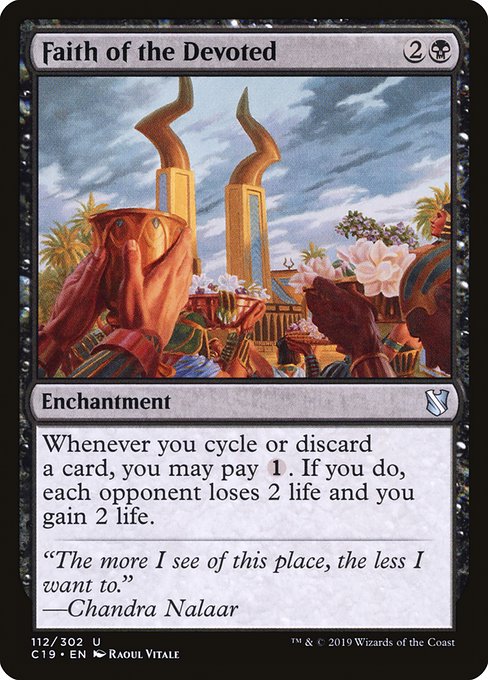 Faith of the Devoted - Commander 2019 #112