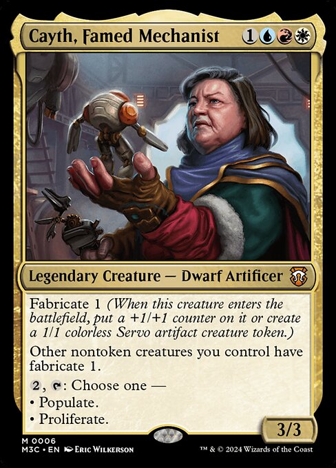 Cayth, Famed Mechanist - Modern Horizons 3 Commander #6