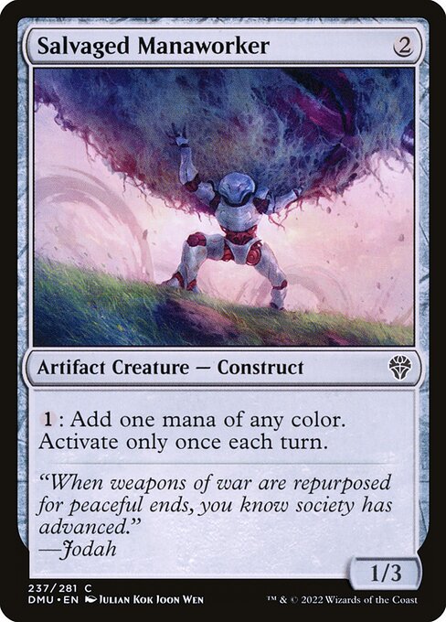 Salvaged Manaworker - Dominaria United #237