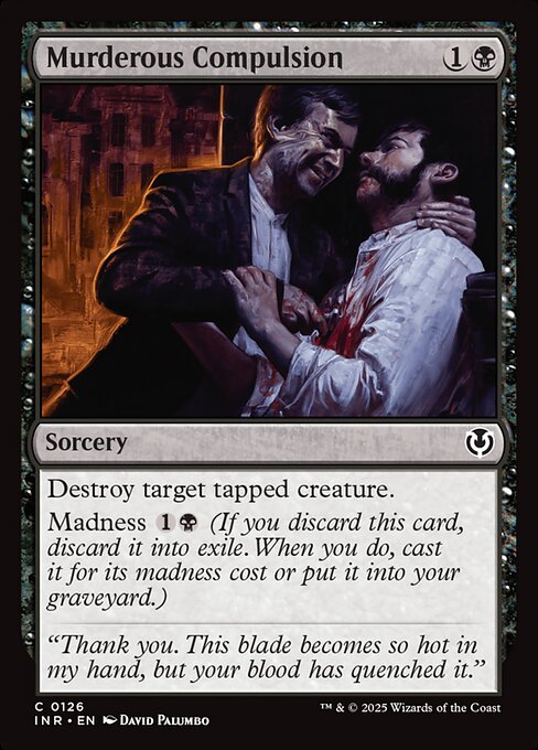 Murderous Compulsion - Innistrad Remastered #126