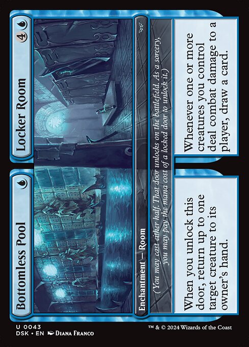 Bottomless Pool // Locker Room - Duskmourn: House of Horror #43