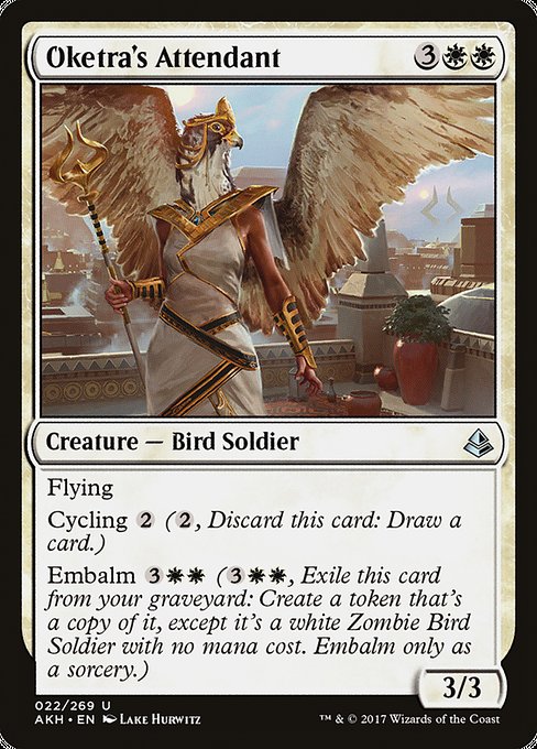 Oketra's Attendant - Amonkhet #22