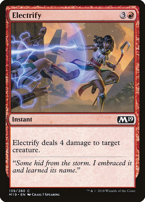 Electrify - Core Set 2019 #139