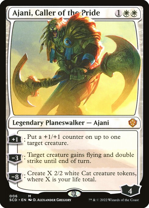 Ajani, Caller of the Pride - Starter Commander Decks #6