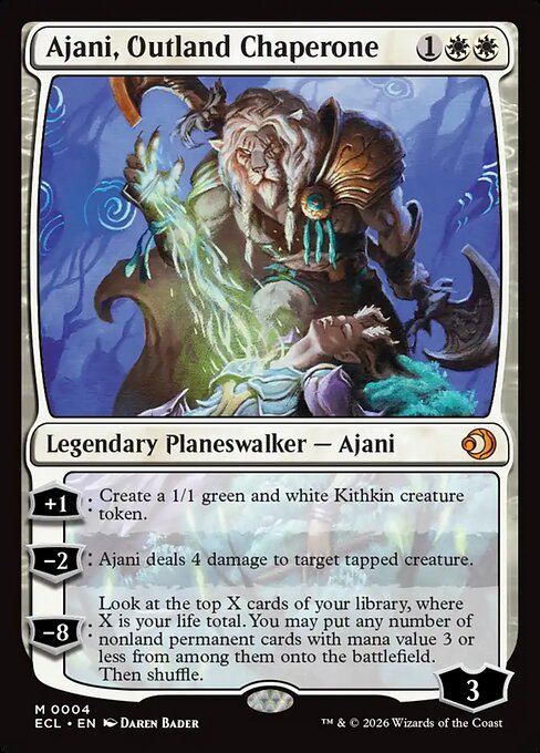 Ajani, Outland Chaperone - Lorwyn Eclipsed #4