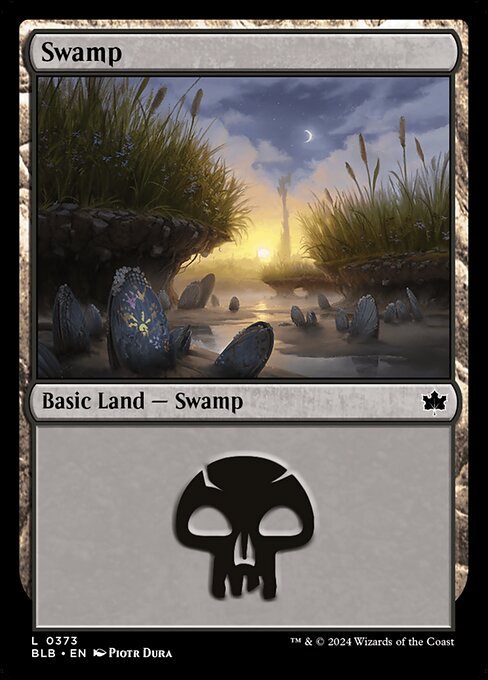 Swamp (0373) - Bloomburrow #373