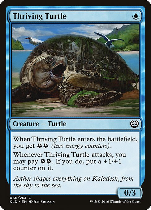 Thriving Turtle - Kaladesh #66