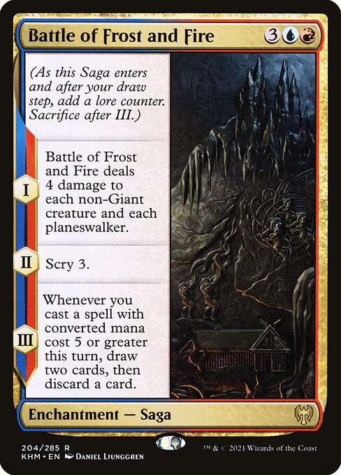 Battle of Frost and Fire - Kaldheim #204