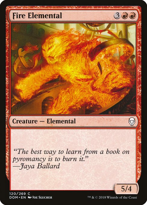 Fire Elemental - Dominaria #120