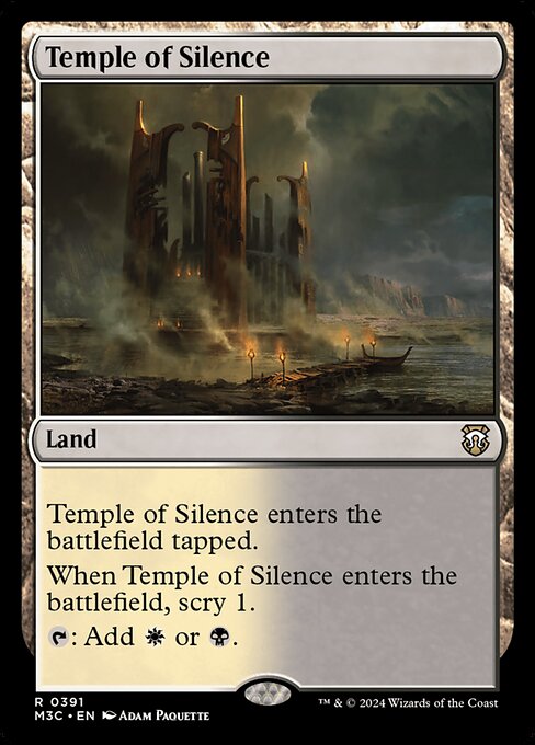 Temple of Silence - Modern Horizons 3 Commander #391