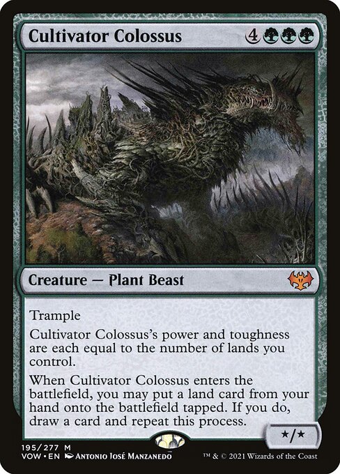 Cultivator Colossus - Innistrad: Crimson Vow #195