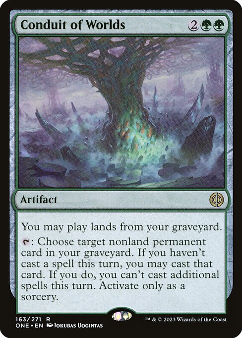 Conduit of Worlds - Phyrexia: All Will Be One #163