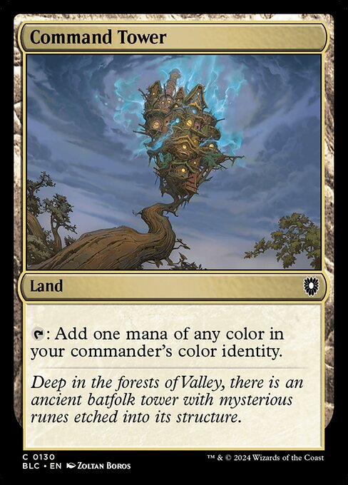 Command Tower - Bloomburrow Commander #130