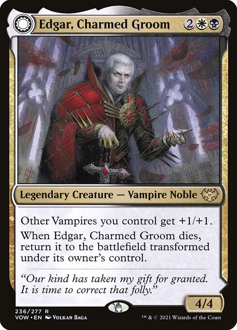 Edgar, Charmed Groom - Innistrad: Crimson Vow #236