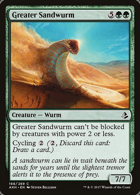 Greater Sandwurm - Amonkhet #168
