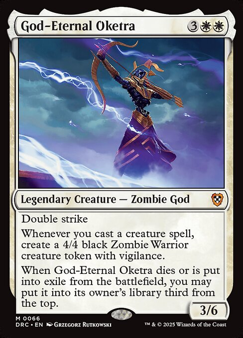 God-Eternal Oketra - Aetherdrift Commander #66