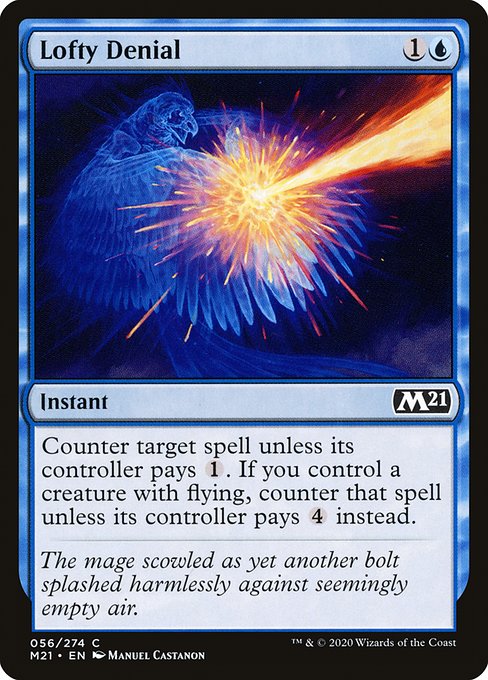 Lofty Denial - Core Set 2021 #56
