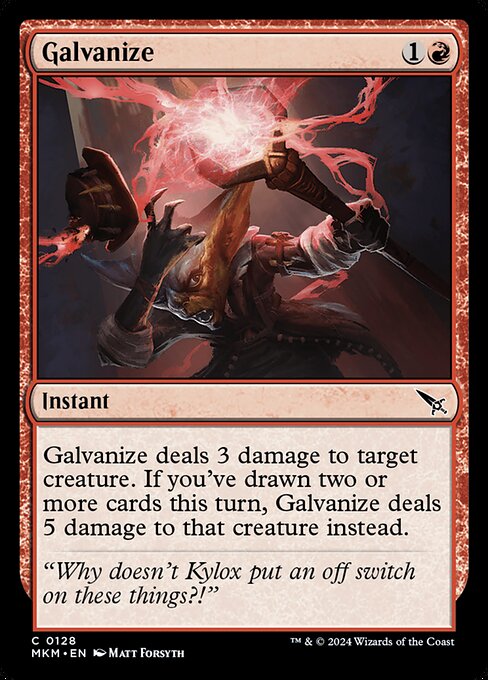 Galvanize - Murders at Karlov Manor #128