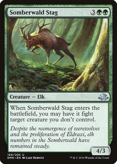 Somberwald Stag - Eldritch Moon #169