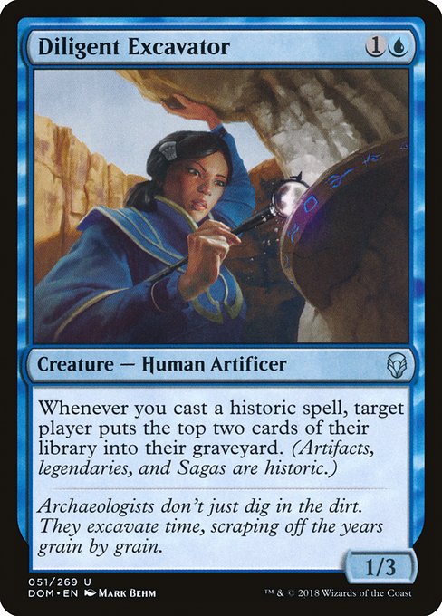 Diligent Excavator - Dominaria #51