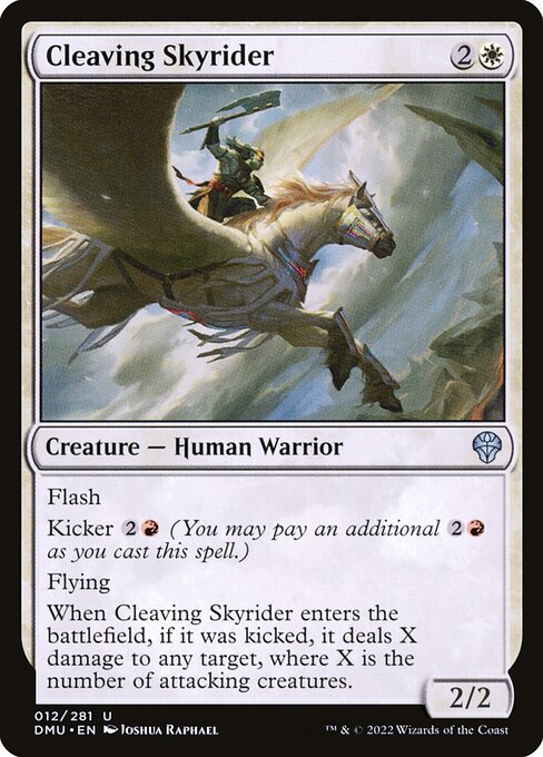 Cleaving Skyrider - Dominaria United #12