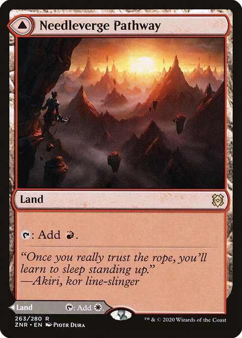 Needleverge Pathway - Zendikar Rising #263