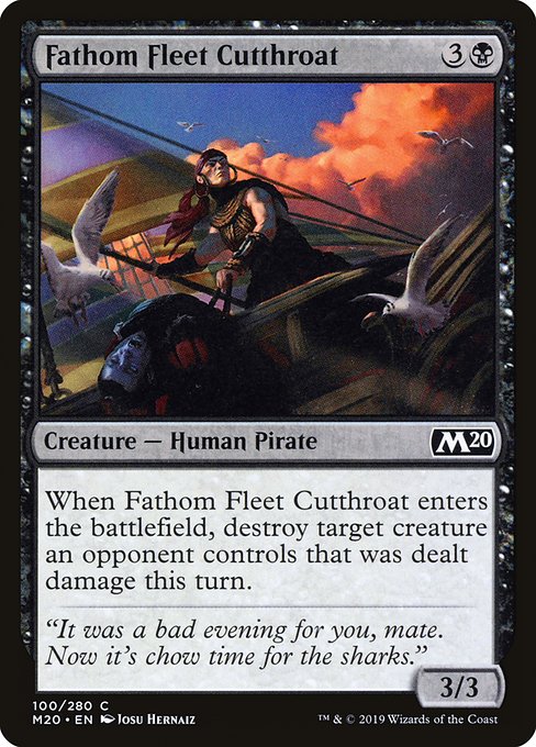 Fathom Fleet Cutthroat - Core Set 2020 #100