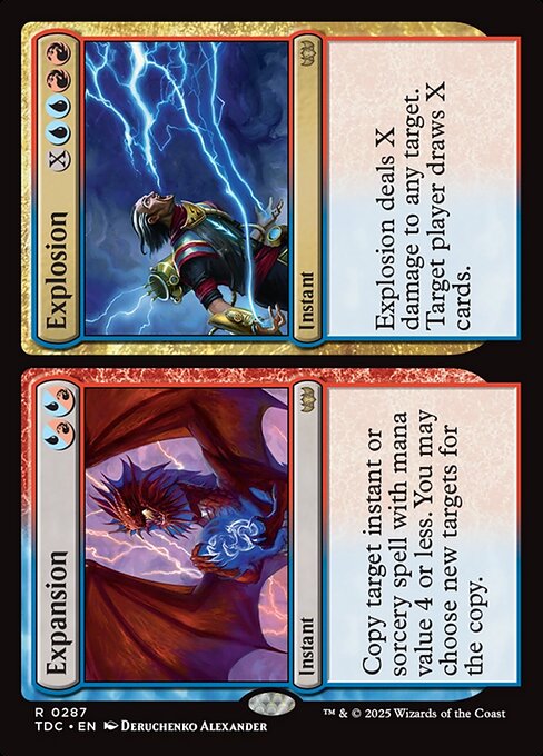 Expansion // Explosion - Tarkir: Dragonstorm Commander #287
