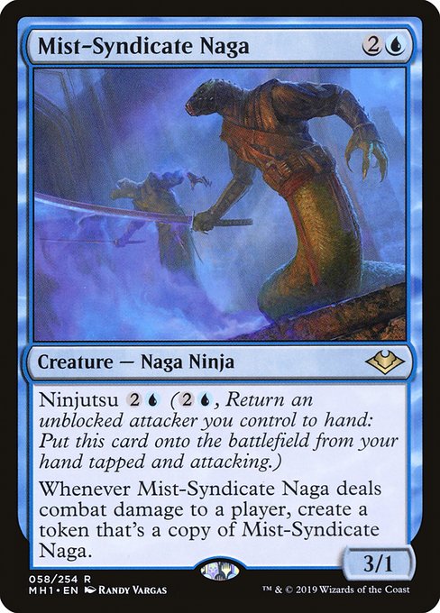 Mist-Syndicate Naga - Modern Horizons #58