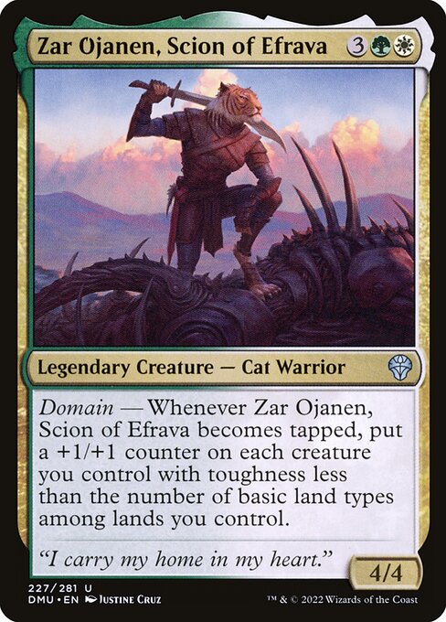 Zar Ojanen, Scion of Efrava - Dominaria United:  - 227 - Near Mint