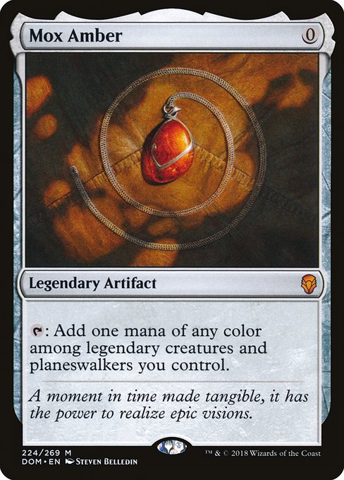 Mox Amber - Dominaria #224
