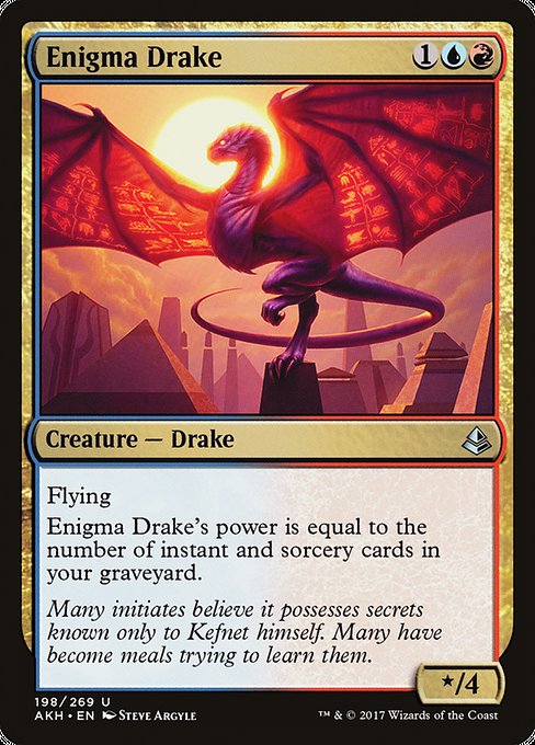 Enigma Drake - Amonkhet #198