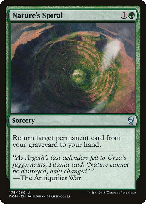 Nature's Spiral - Dominaria #175
