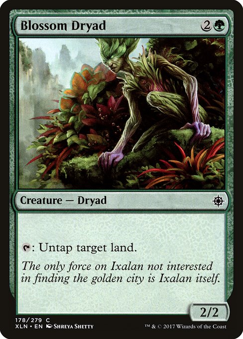 Blossom Dryad - Ixalan #178