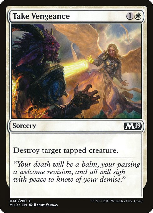 Take Vengeance - Core Set 2019 #40