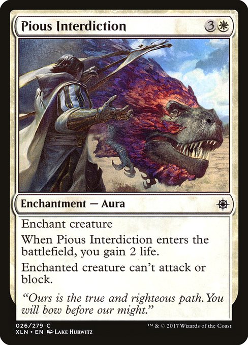 Pious Interdiction - Ixalan #26