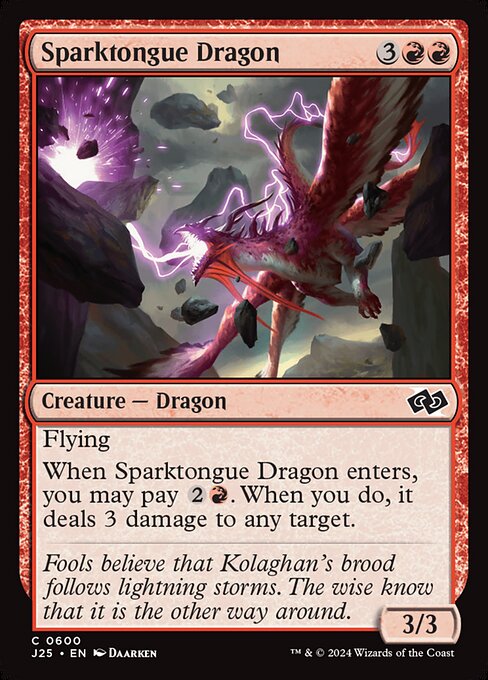 Sparktongue Dragon - Foundations Jumpstart #600