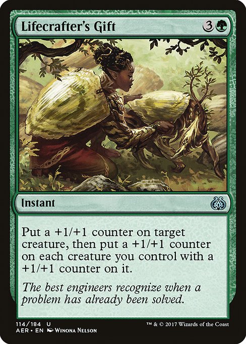 Lifecrafter's Gift - Aether Revolt #114