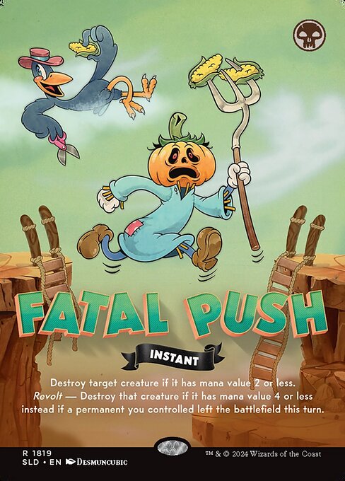 Fatal Push (1819) (Rainbow Foil) - Secret Lair Drop #1819
