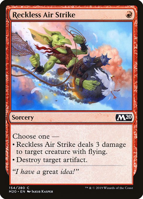 Reckless Air Strike - Core Set 2020 #154