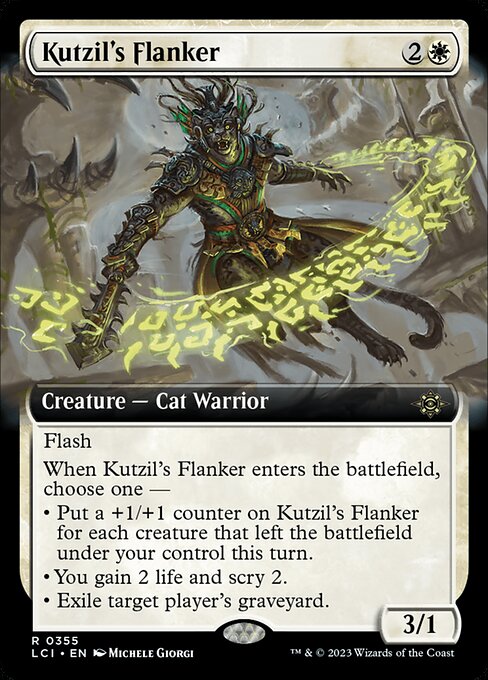 Kutzil's Flanker (Extended Art) - The Lost Caverns of Ixalan #355