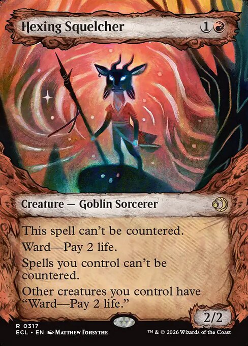 Hexing Squelcher (Showcase) - Lorwyn Eclipsed #317