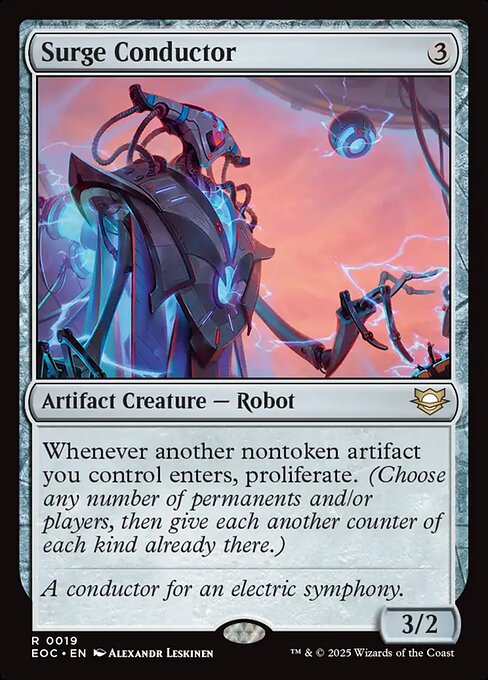 Surge Conductor - Edge of Eternities Commander #19