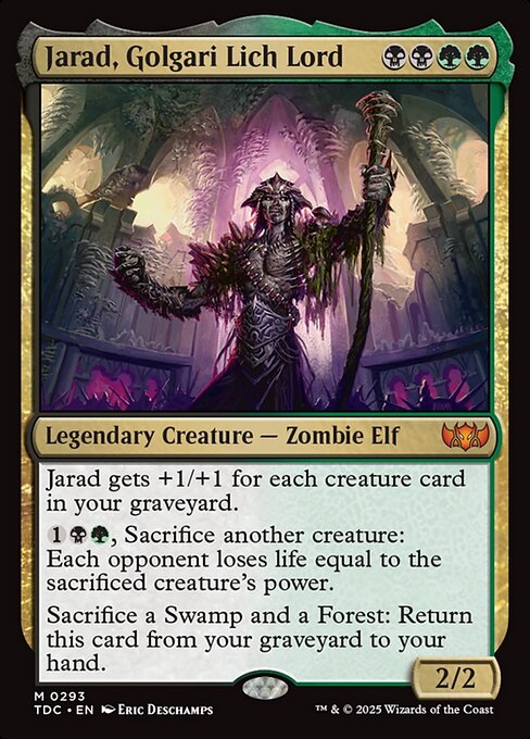 Jarad, Golgari Lich Lord - Tarkir: Dragonstorm Commander #293