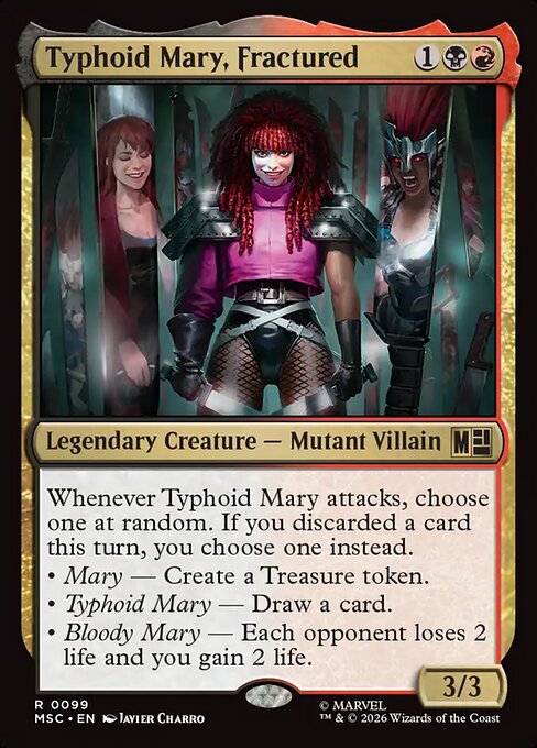 Typhoid Mary, Fractured - Marvel Super Heroes Commander #99