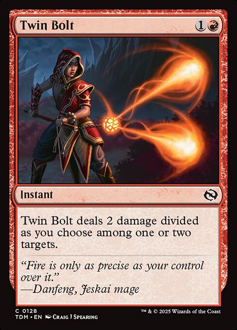 Twin Bolt - Tarkir: Dragonstorm #128