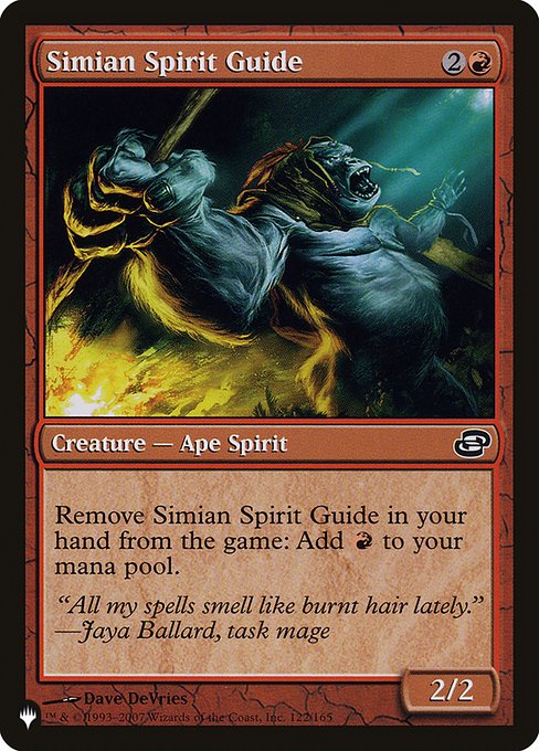 Simian Spirit Guide - The List #PLC-122