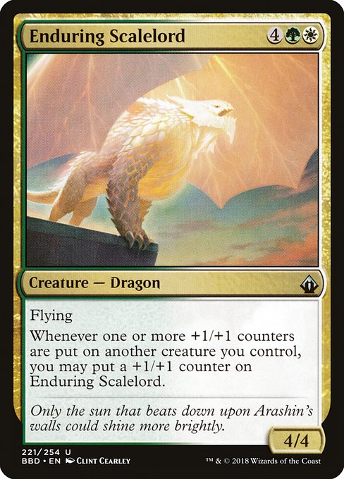 Enduring Scalelord - Battlebond #221
