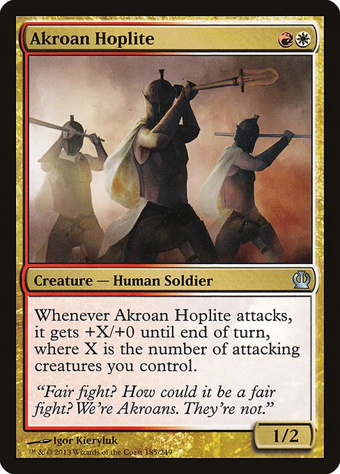 Akroan Hoplite - Theros #185